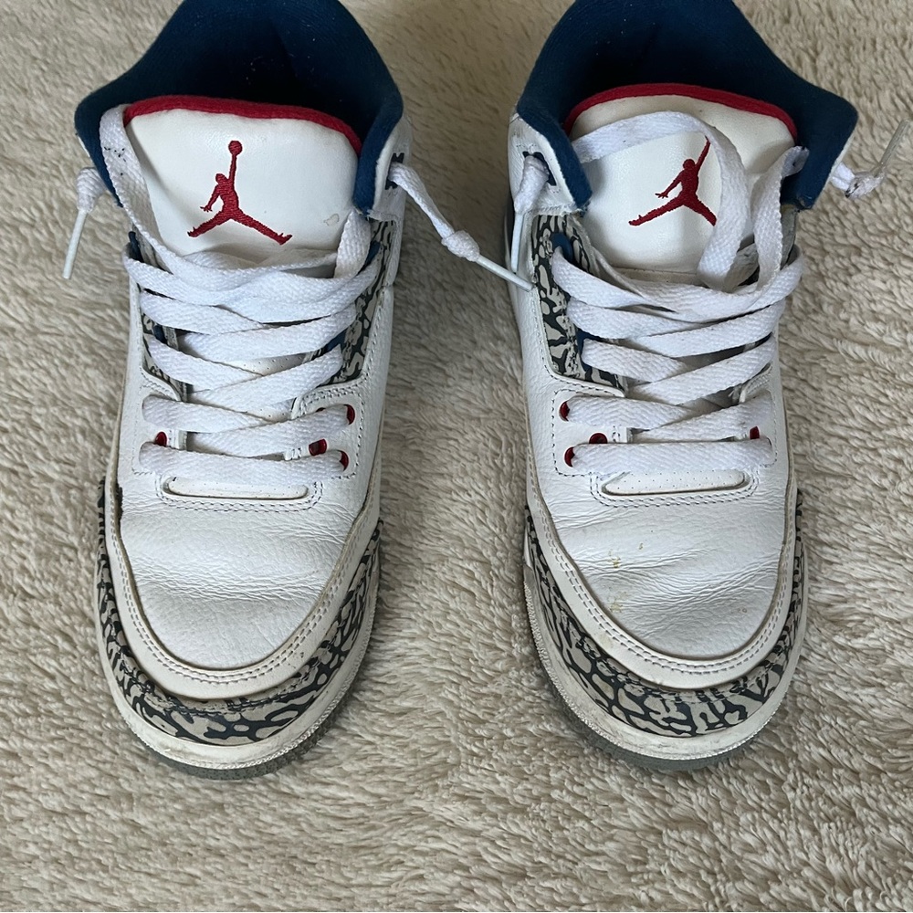 Jordan 3 Retros- Missing cushion insoles but in great condition otherwise.